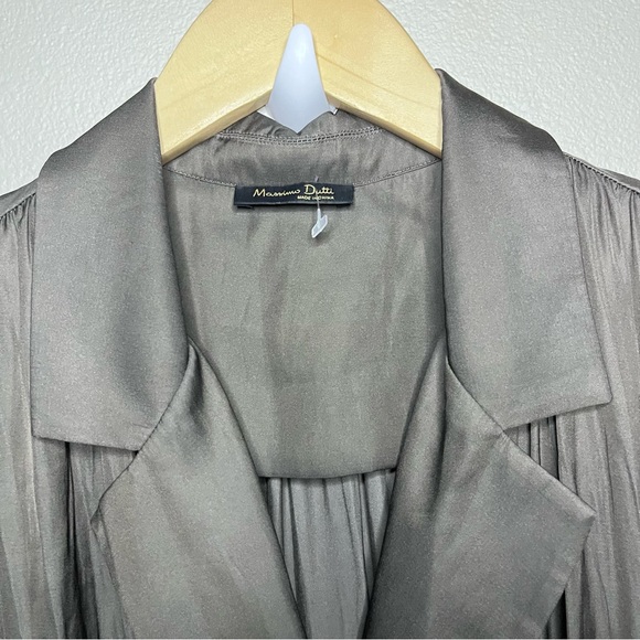 Massimo Dutti Satin Tuxedo Jumpsuit - Picture 7 of 16